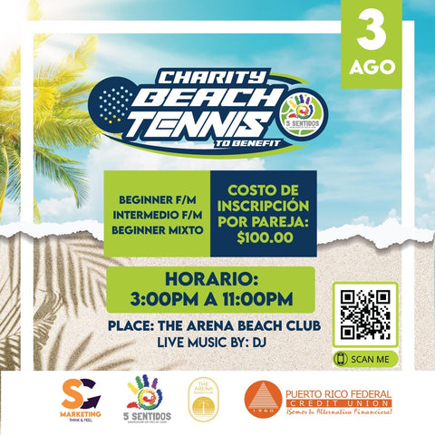 Inscripción Torneo de Beach Tennis